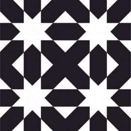 Seinaplaat Freestyle Black