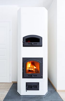 Fireplace with oven Clara L