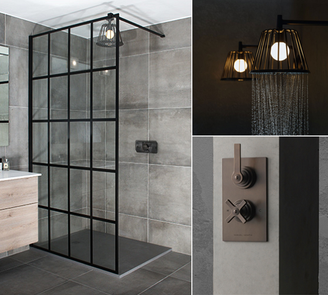 industriaalses stiilis dušinurk industriaalne dušisein