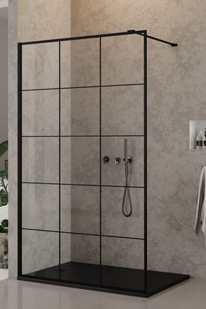 Dušisein New Modus Black Squared Dušisein