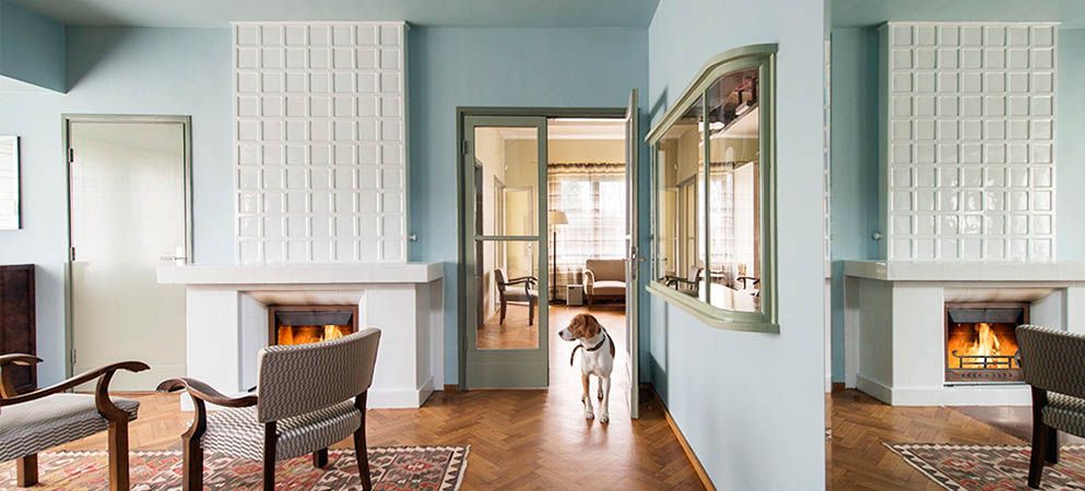 funk sisekujunduse stiilis villa