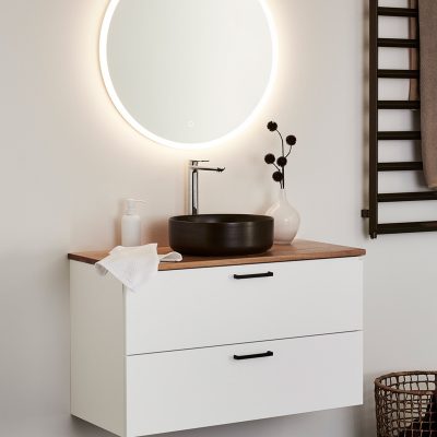 Hafa vannitoamööbel valgustusega peegel