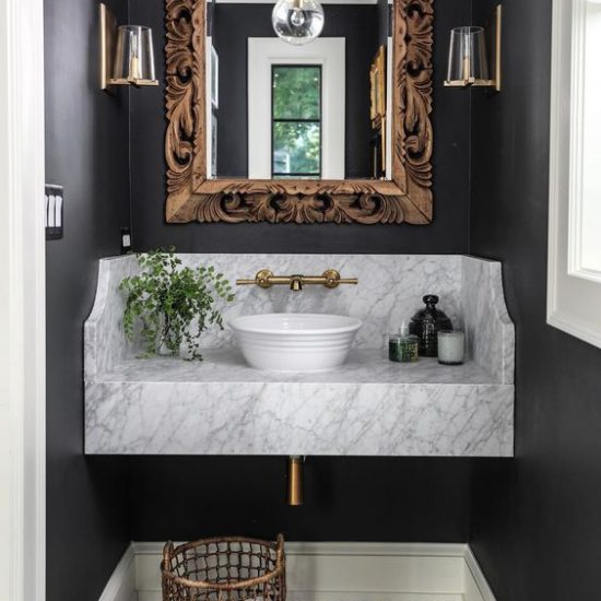 Foto: http://www.dailydreamdecor.com/2018/10/7-ways-to-jazz-up-your-powder-room.html