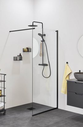 Musta profiiliga dušiklaas Frost DV