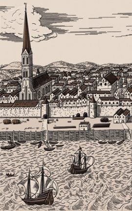 Dekoor Damasco Beige Relief