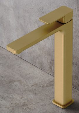 Kuldne segisti Smooth Brass High