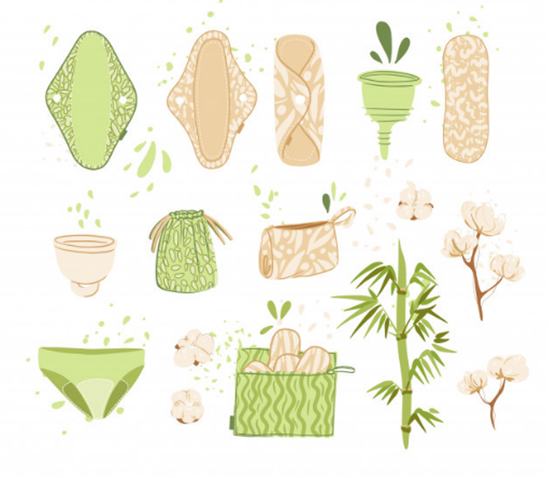 keskkonnasõbraliku vannitoa hügieenitarbed