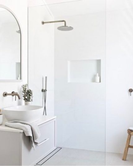 minimalistlik stiil vannituba sisekujundus