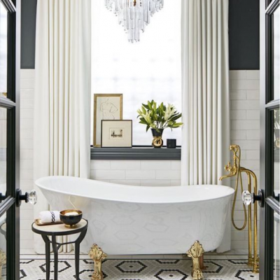 art deco jalgadega vann