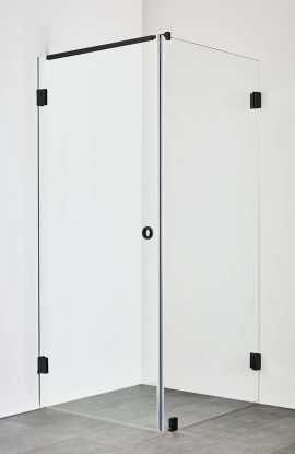 Dušinurk Infinity Combi Black