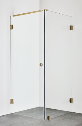 Dušinurk Infinity Combi Brass