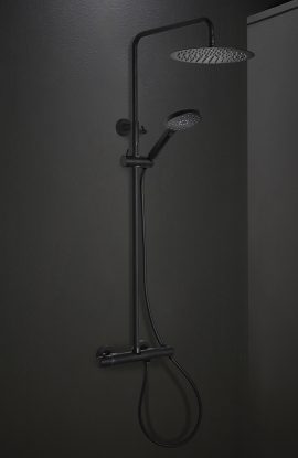 Vihmadušikomplekt Fine Black