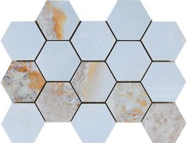 Mosaiikplaat Danae Opalo Hex