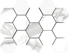 Mosaiikplaat Cellini Blanco Hex